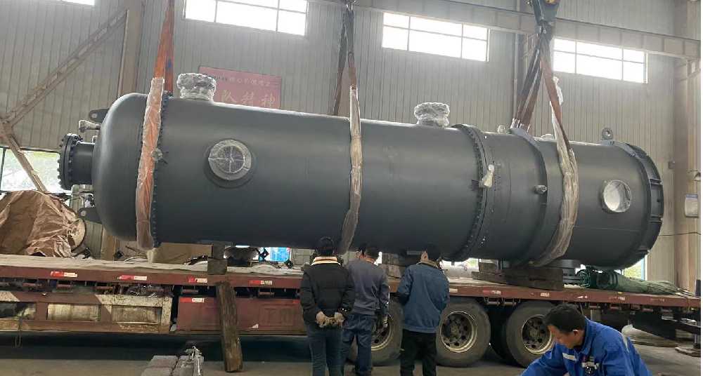 河南再沸器发货照片
